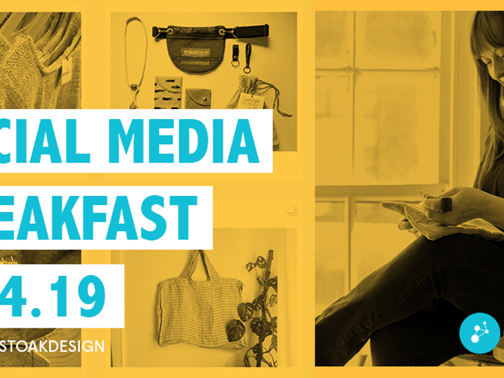 Social Media Breakfast w/ Christie Sommers @WestOakDesign 